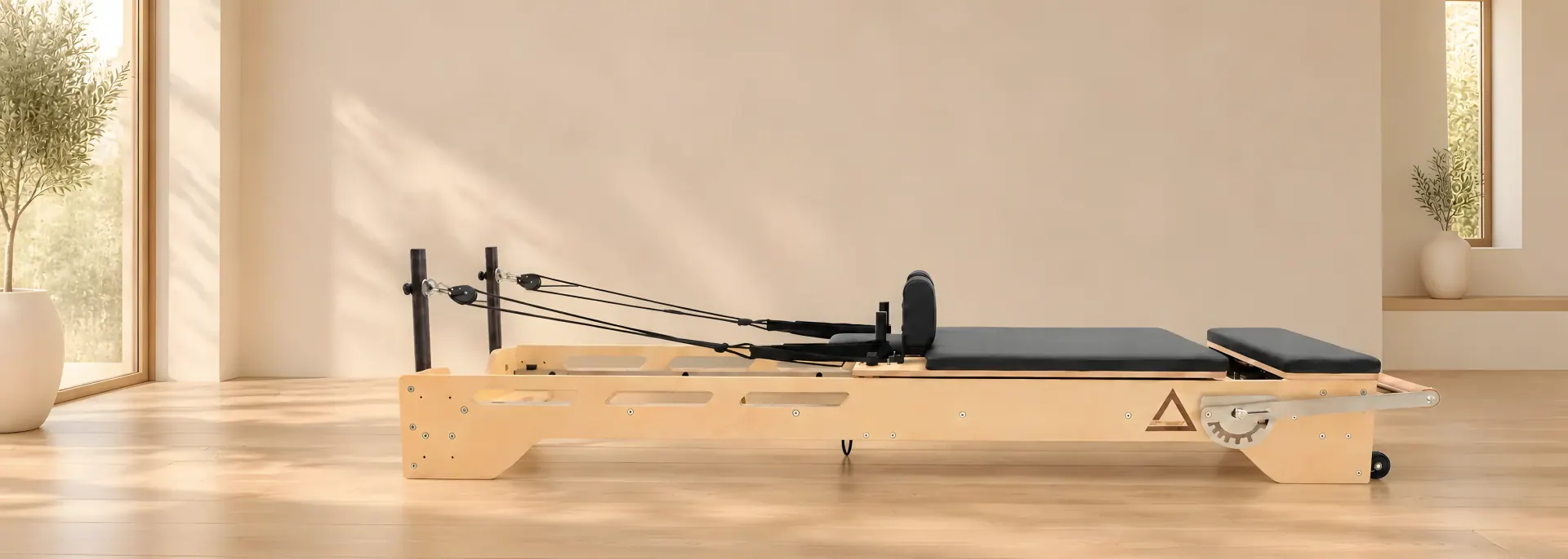 Реформер NextPilates крупным планом
